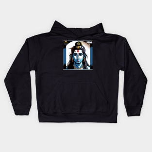 Dancing With Lord Shiva Vinyl Record Vol. 3 Kids Hoodie